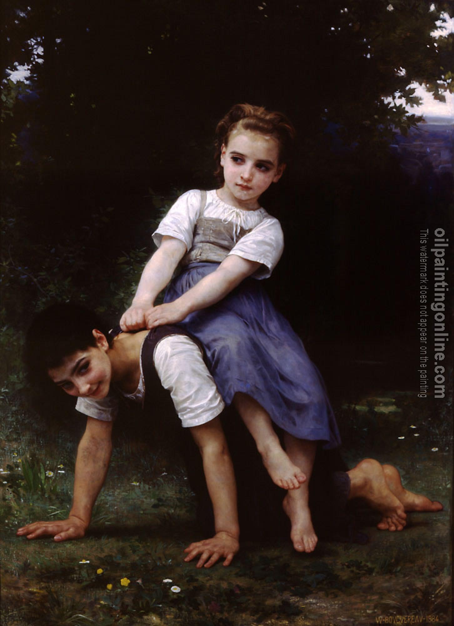 Bouguereau, William-Adolphe - The Horseback Ride